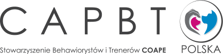 Logo CAPBT Polska, Stowarzyszenie Behawiorystów i Trenerów COAPE