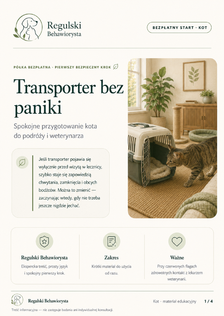 Podgląd strony 1: Transporter bez paniki