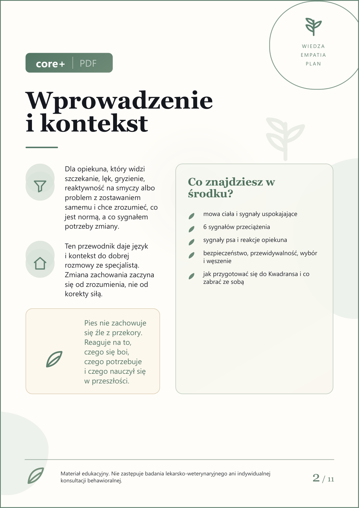 Podgląd strony 2: Kwadrans: podstawy psa